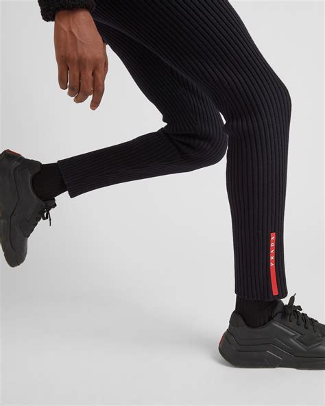 legging prada original|Black Wool Leggings .